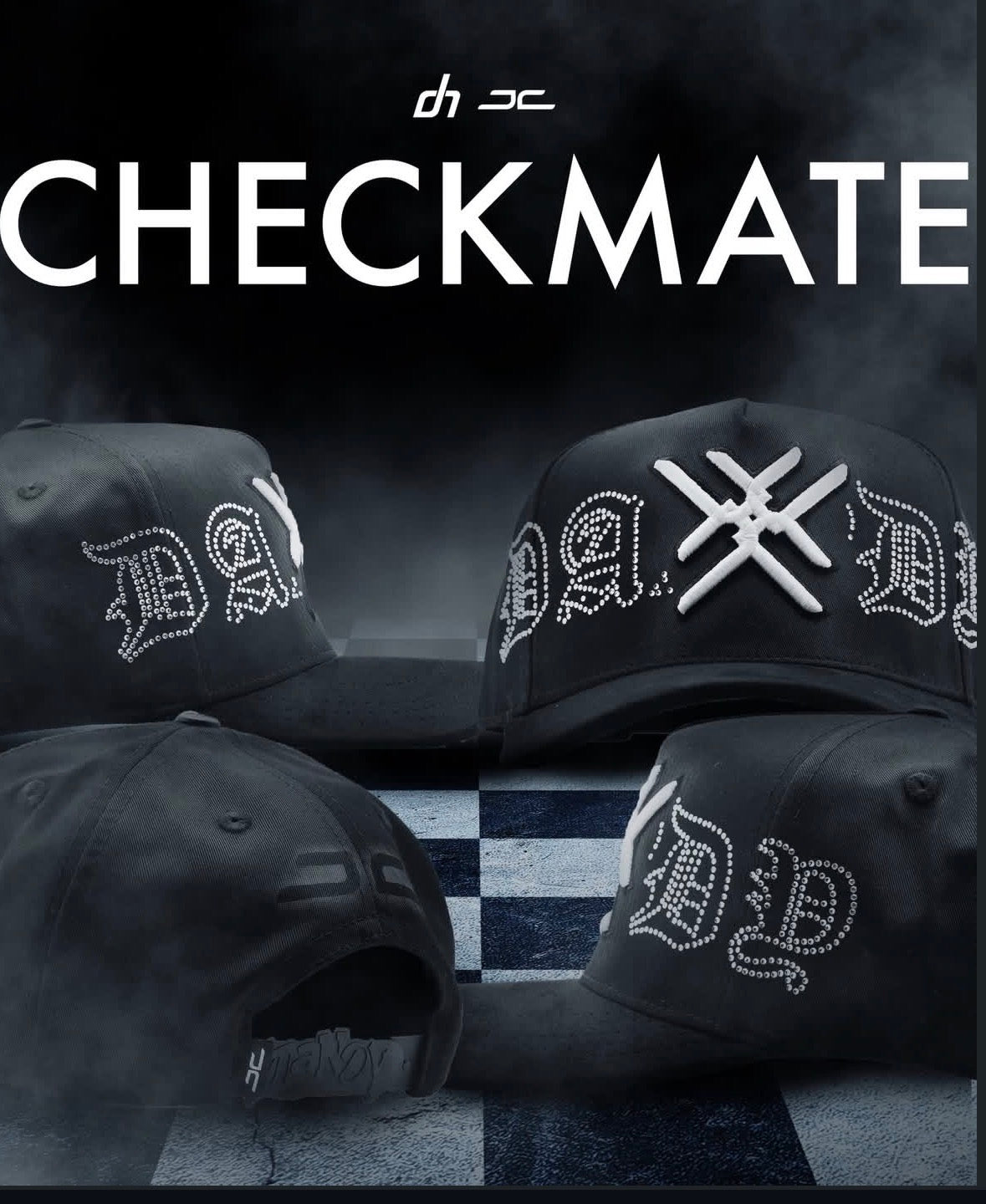 Dandy x JC hats CHEKMATE